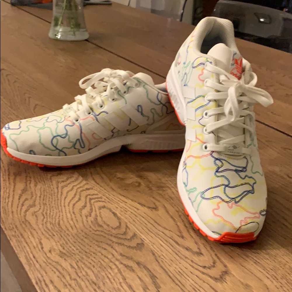 Adidas torsion ZX Flux shoes size 10